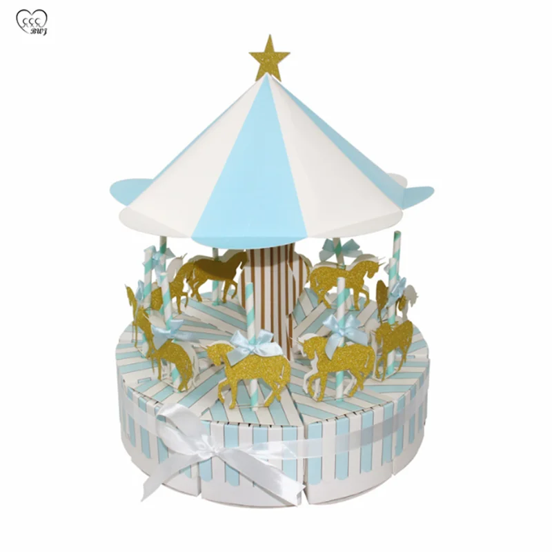 Коробка для конфет Сказочная Красивая карусель фотография детской вечеринки