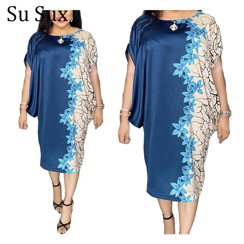 Комплект из обуви в африканском стиле платье размера плюс одежда рукав летучая