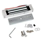 Электрический магнитный замок 180 кг, контроль доступа, однодверный кронштейн U  LZL, используется для деревянной двери, противопожарной двери, удерживающая сила: фунтов