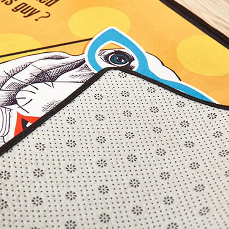 2 шт./компл. геометрический Коврик для кухни впитывающий масло водонепроницаемый