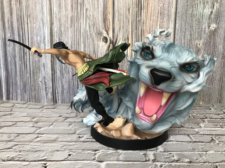 One Piece Roronoa Zoro три тысячи миров белый тигр Охота GK статуя новая аниме экшн-фигурка