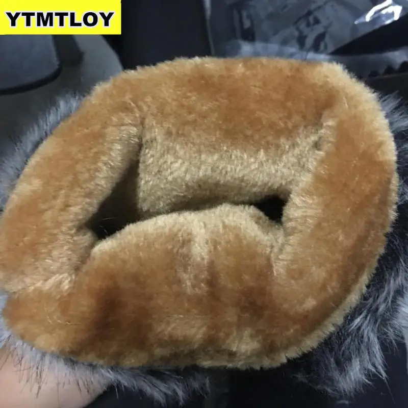 Женские зимние ботинки; большие размеры; классические толстые модели; сезон осень-зима; большие размеры; хлопковая обувь; качественные ботинки на платформе; размер 42