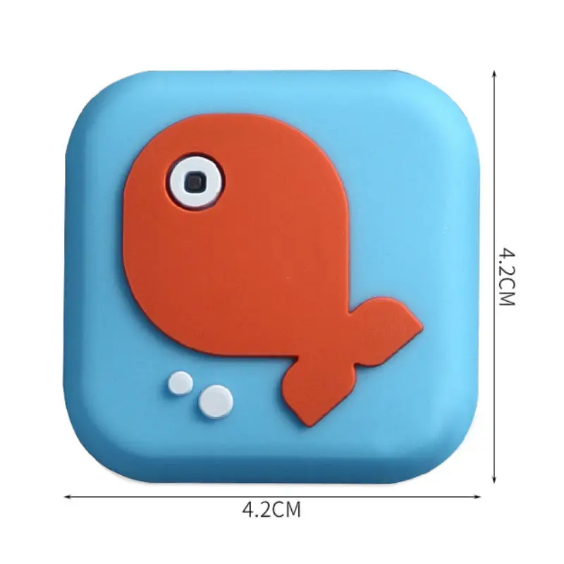 1 шт. силиконовая самоклеящаяся резиновая накладка на дверь в виде птицы улитки