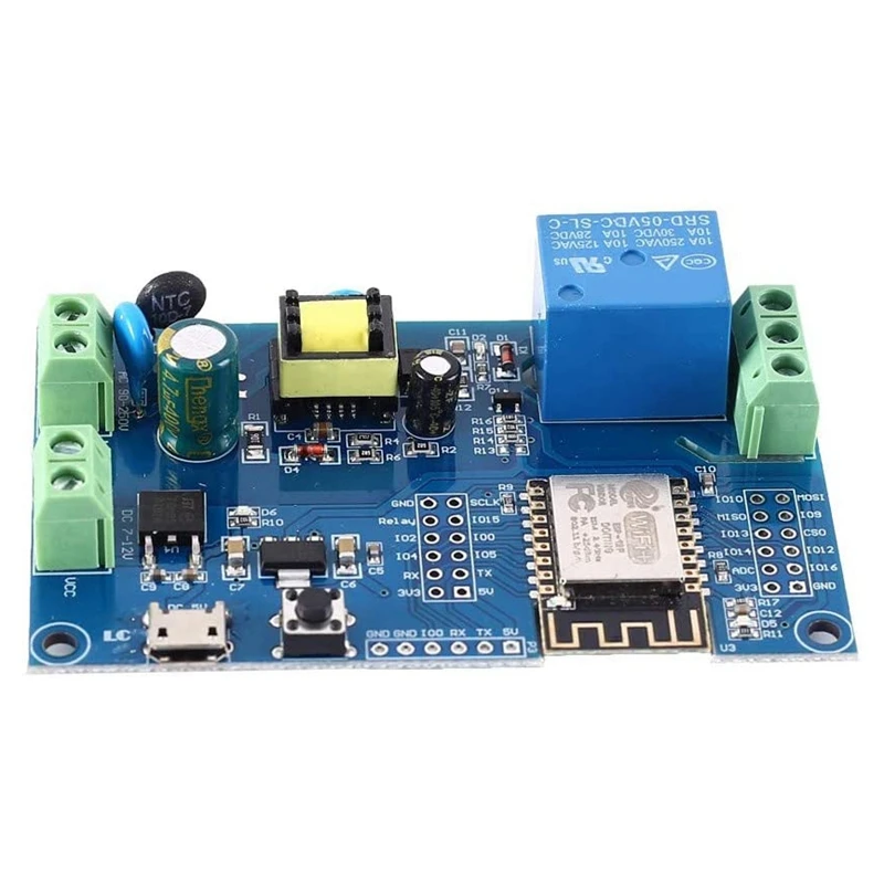 Релейный модуль переключателя ESP8266 с Wi Fi релейный задержкой переменный ток 90 250