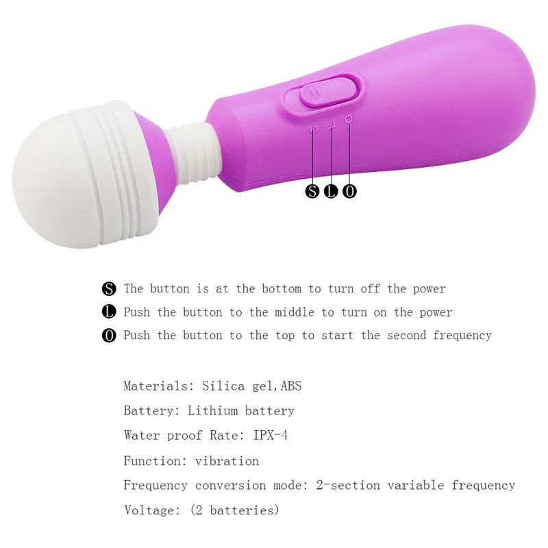 Вибратор AV в виде волшебной палочки секс игрушки для женщин Массаж G точечные