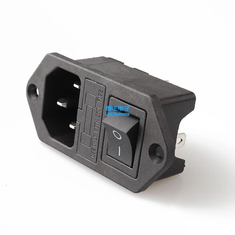 LZ-14-F19 with black switch and single fuse,both screw type