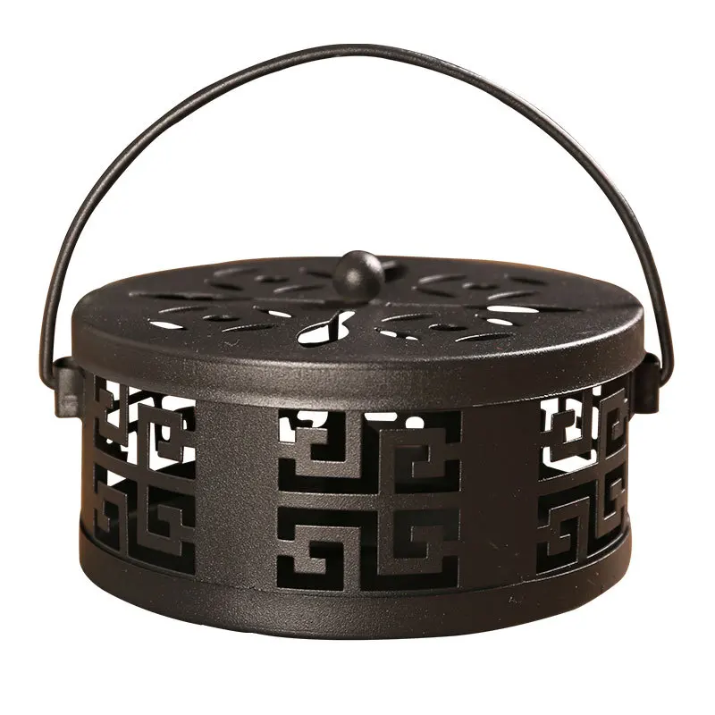 

retro wrought iron aromatherapy stove home sandalwood stove bar hotel wedding supplies creative incense burner ornaments