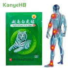 Пластырь для снятия боли, 8, шт.пакет, вьетнамский, белый, пластырь Tiger Balm