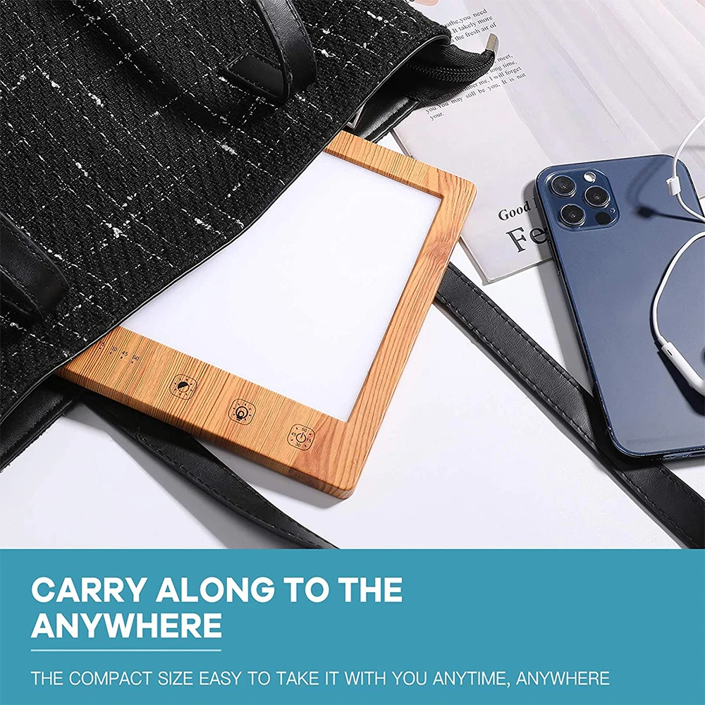 Световая терапевтическая лампа 10000 Люкс светодиодсветодиодный для сезонных