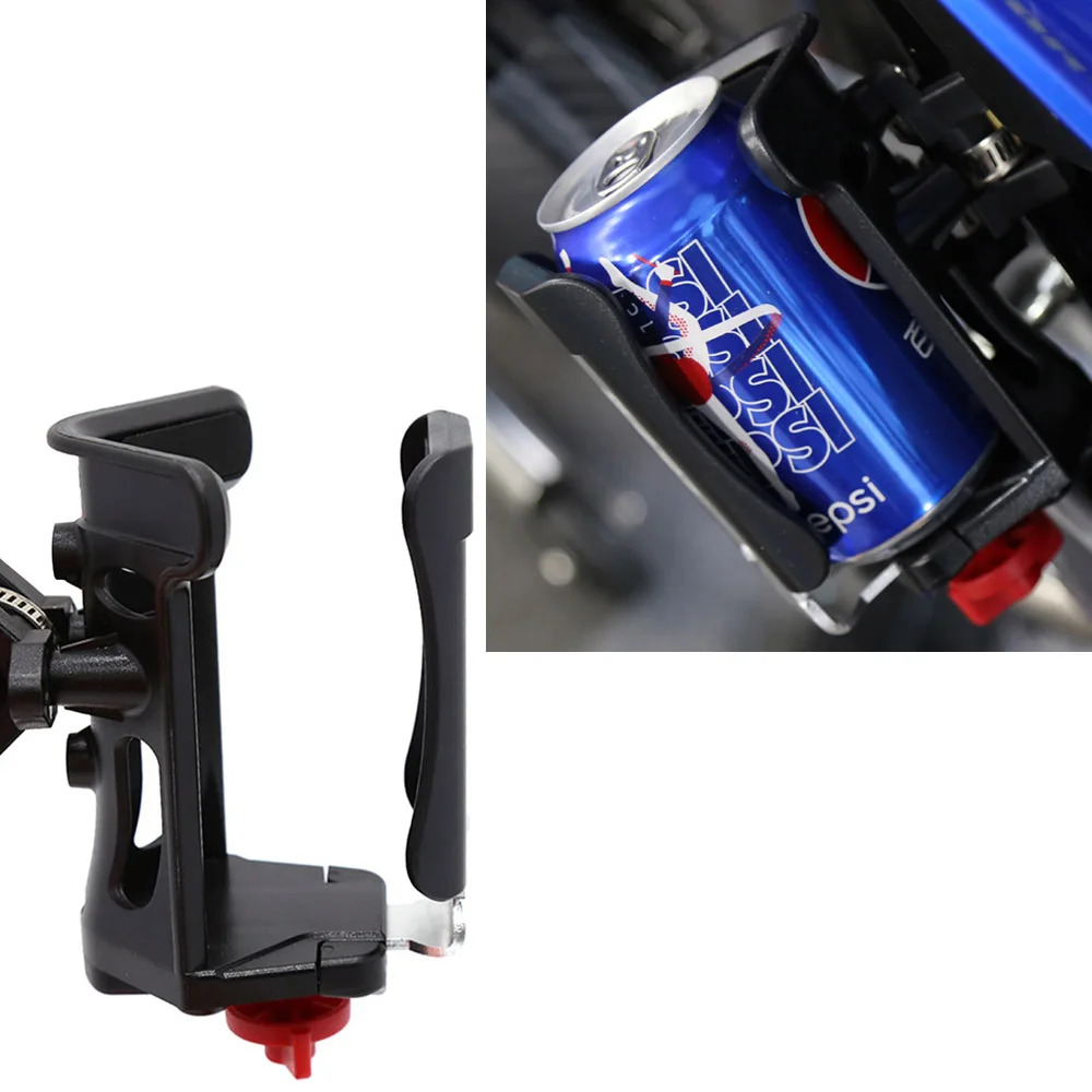 

Universal Motorcycle Cycling Drink Cup Holder moto Water Beverage Support Handlebar Bottle holder for Motorbike/Bike