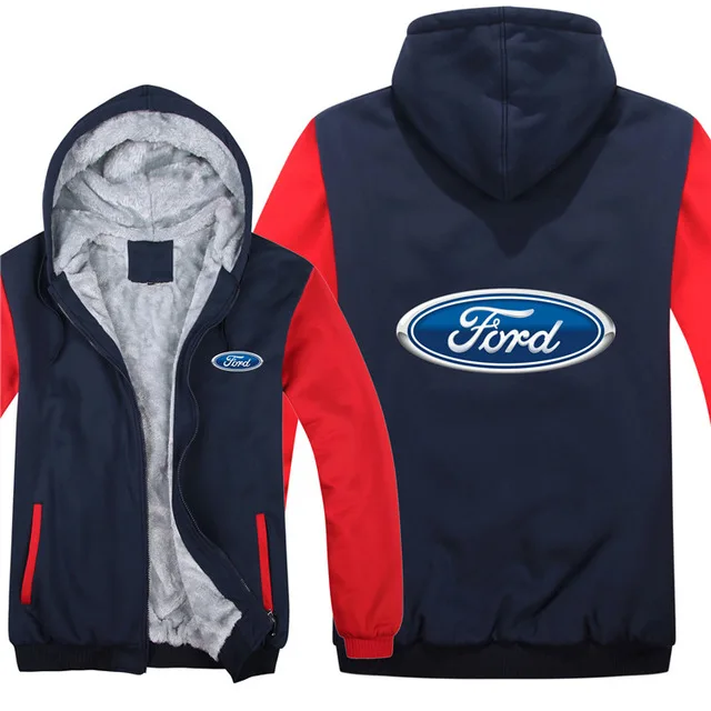 New Winter warm for Ford Hoodies Warm Men Fashion Wool Liner Jacket Pullover Thicken Sweatshirts | Автомобили и мотоциклы