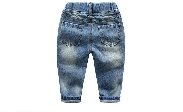 Джинсы для детей от 3 до 8 лет новые стильные джинсы хорошего качества маленьких
