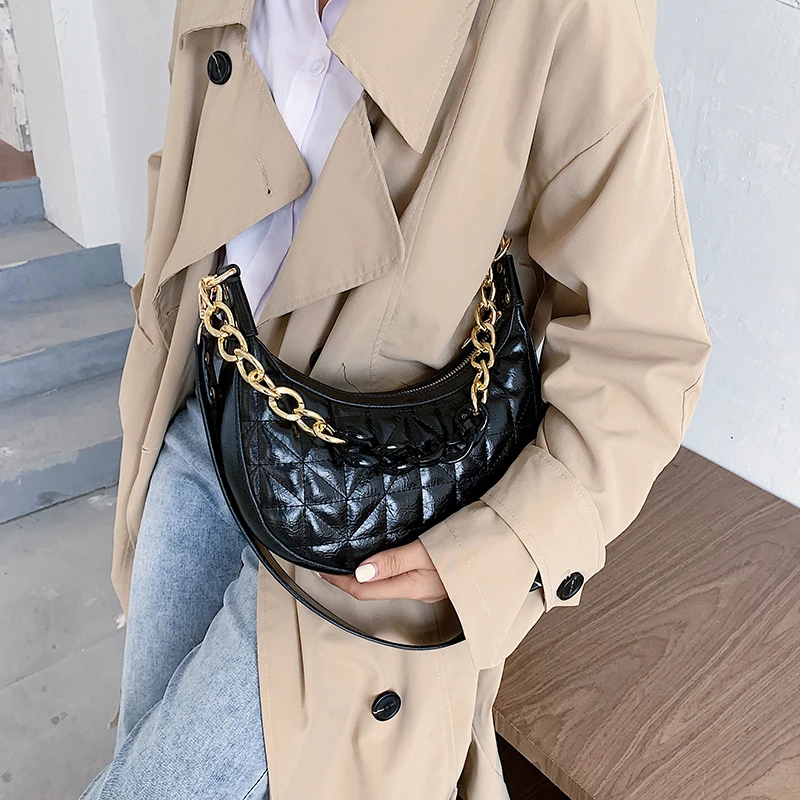 Luxury Designer 2021 Women Bags Fashion Chain Shoulder Crossbody Hand Small Handbags Branded Female Purse New | Багаж и сумки