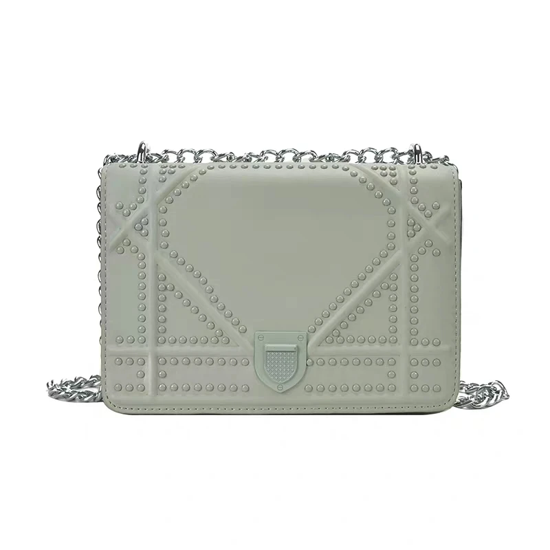 JUILE модная женская сумка с заклепками модные женские сумки-мессенджеры маленькие