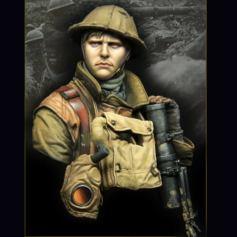 1/10 Смола Бюст модель комплект WW1 британская армия X176G|Наборы для сборки моделей| |