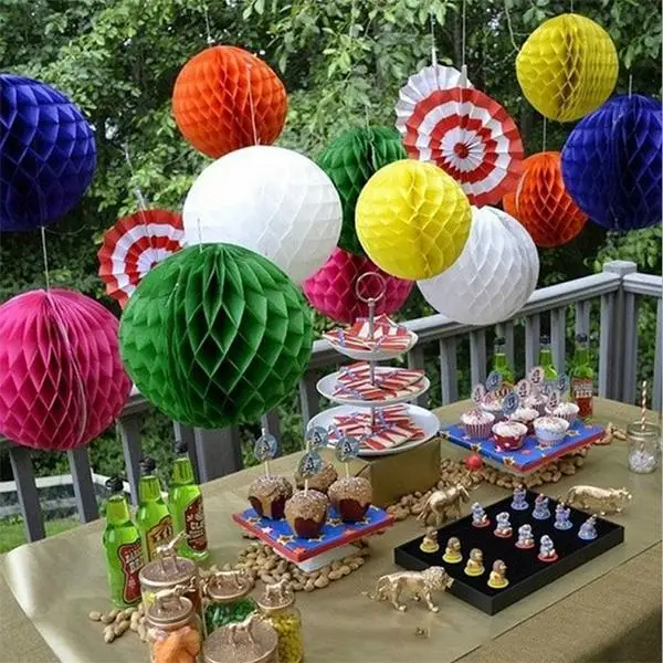 

✅6in Decorative Tissue Paper Honeycomb Balls Flower Pastel Birthday Baby Shower Wedding