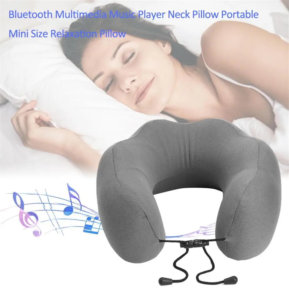 Портативная мини подушка с Bluetooth USB Перезаряжаемый мультимедийный музыкальный
