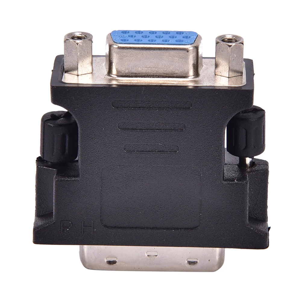 Video Converter Adapter DVI-I 24+5 Male Pin DVI To VGA 15 Female For PC Laptop HDTV LCD DVD Computer Projector | Компьютеры и офис