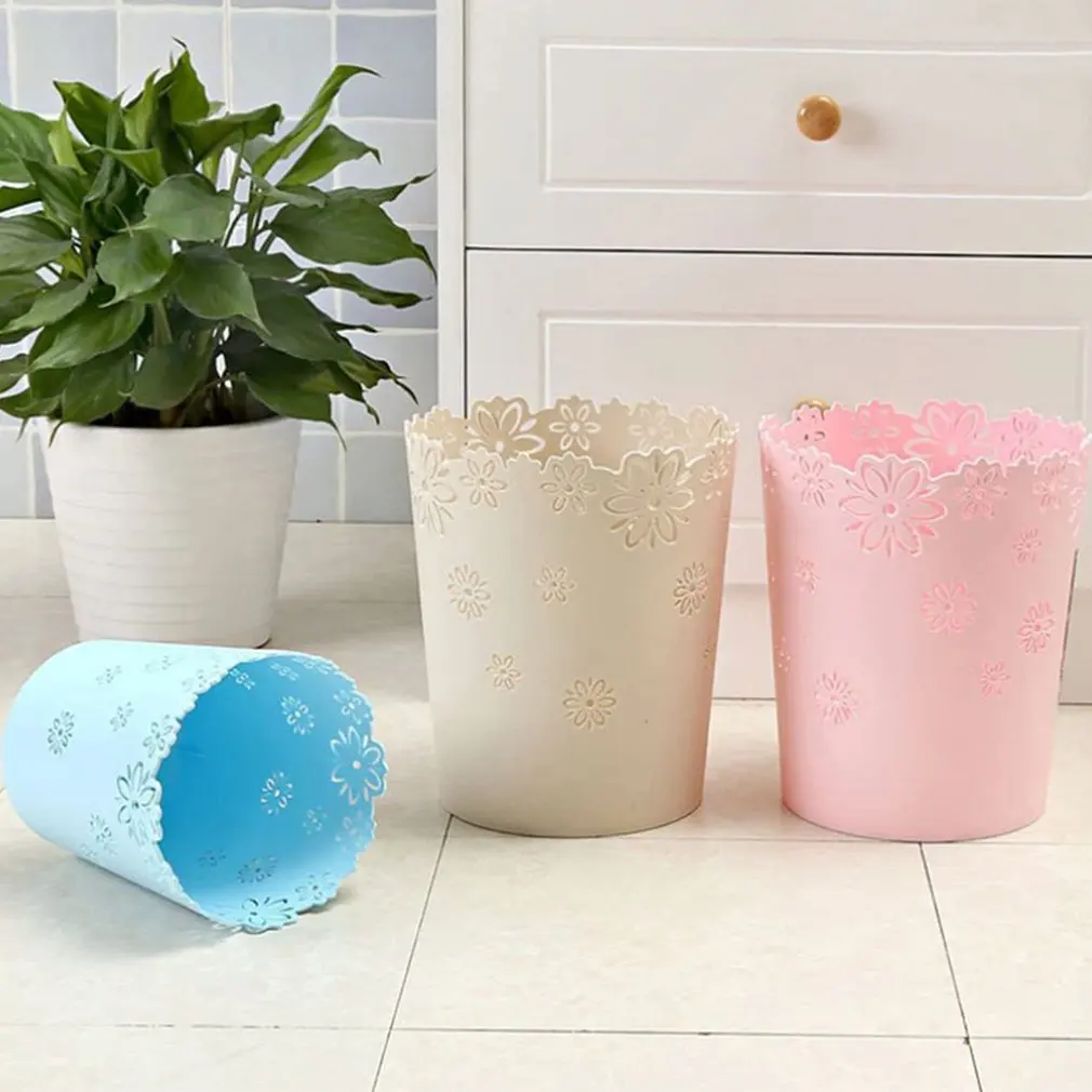 

Creative Small Trash Can Household For Kitchen Living Room Bedroom Mini Desktop Storage Bin Without Lid