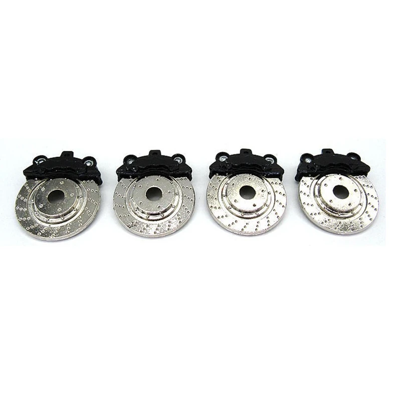 

4Pcs Metal Brake Disc Caliper Tire Modification Accessories for WPL D12 1/10 RC Car Upgrade Parts