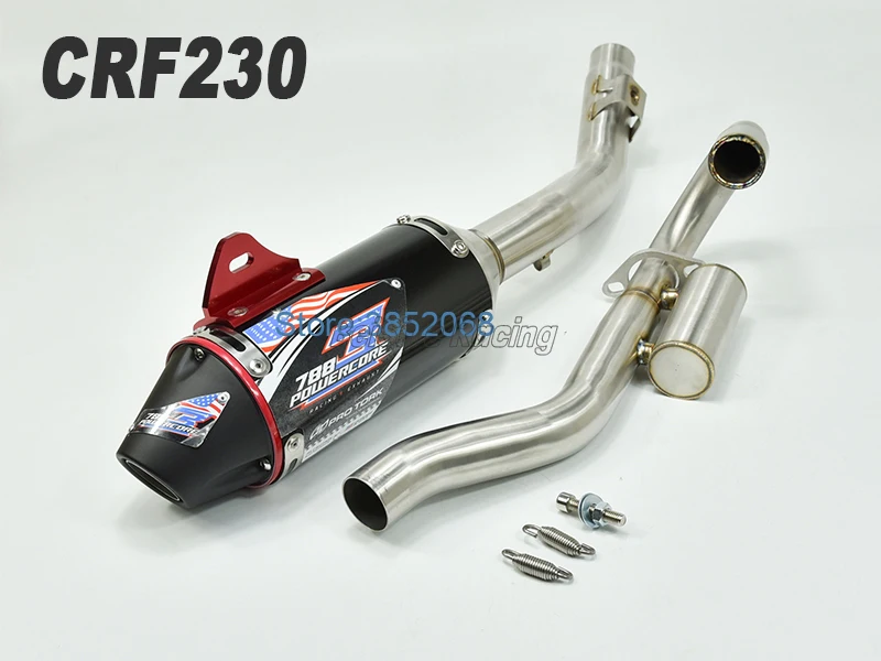 CRF230 выхлопная система для мотоцикла из нержавеющей стали глушитель подходит CRF230F