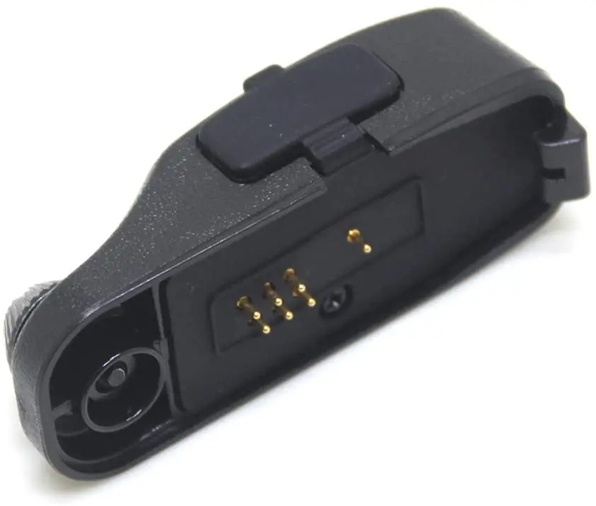 Audio Adaptor for Motorola MOTOTRBO Radio DGP4150 DGP8050 APX7000 XIR P8668 DP3400 DGP6150 APX6000 HLN9783 to 2 PIN Plug Jack
