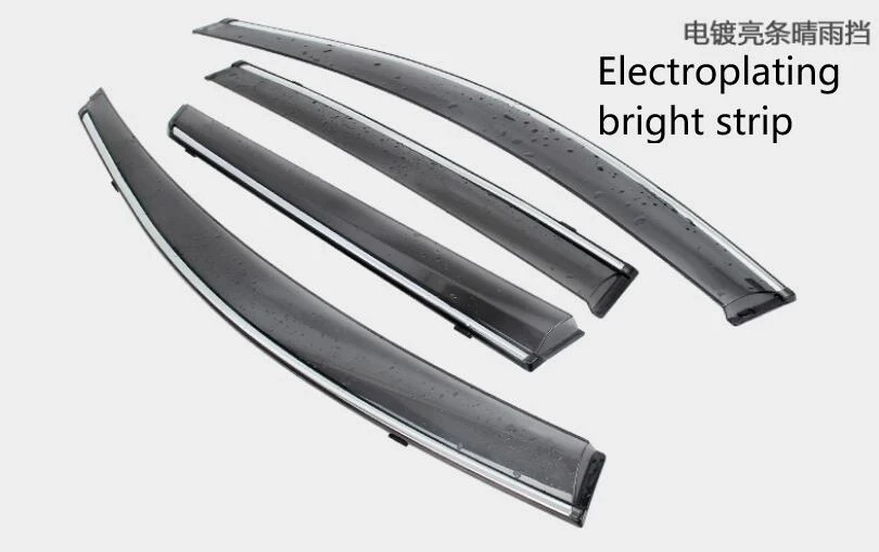 Козырек для боковых окон Toyota Highlander 2009-2015 2016 2017 2018 2019 2020 |