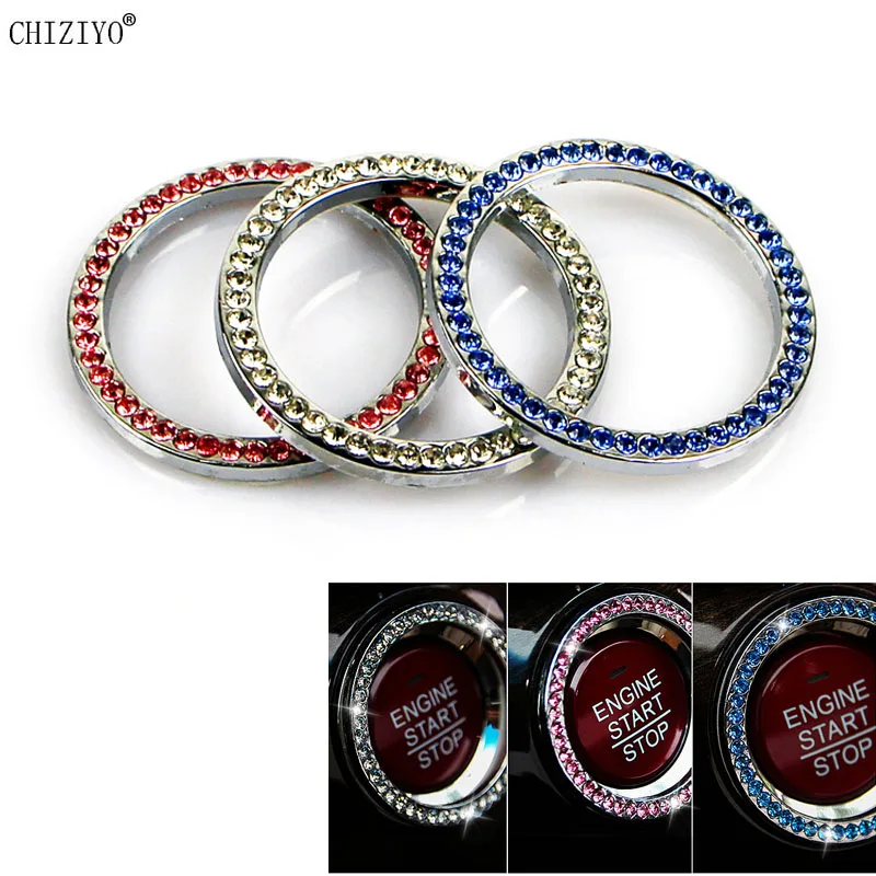 Алмазный однокнопочный пусковой круг с одной кнопкой для запуска двигателя