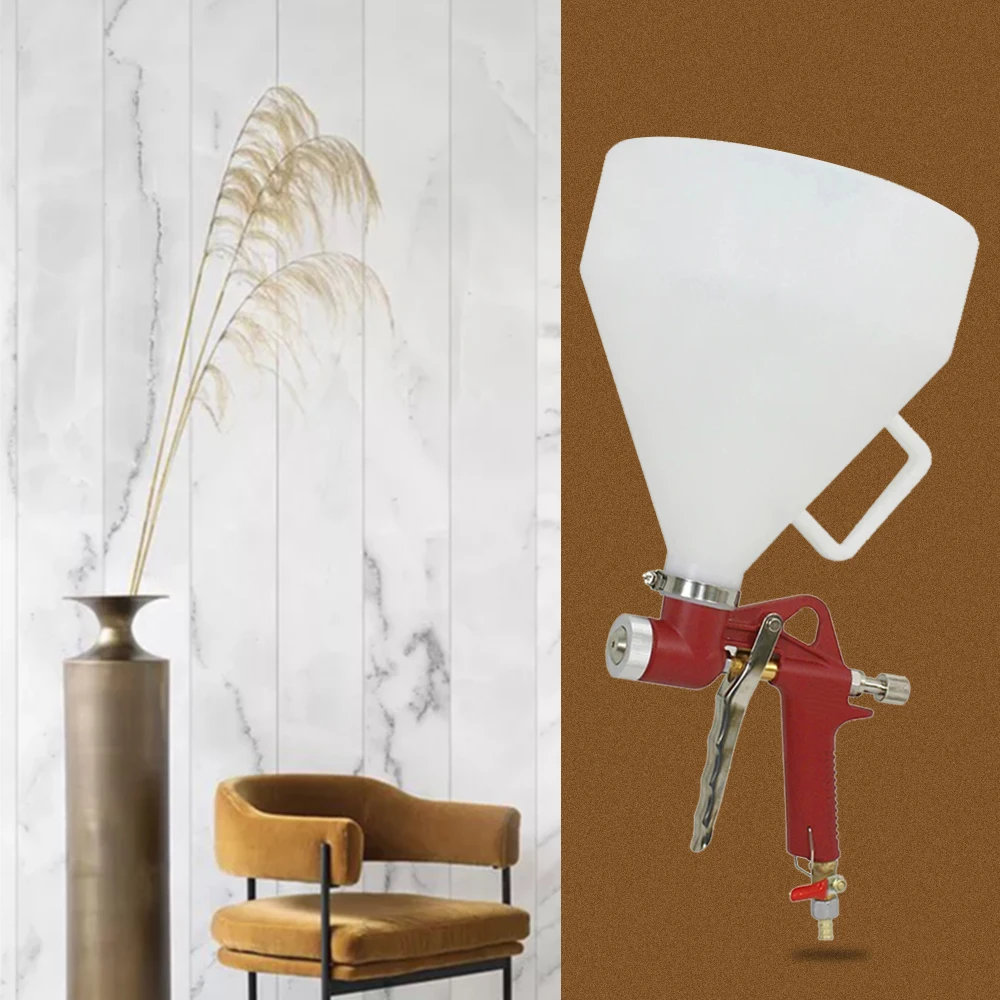 Настенный потолочный Аэрограф бункер для распыления краски 6 л рисунок пистолета