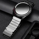 Ремешок керамический для наручных часов Huawei Watch GTGT2 2 Pro 46 мм 2E, браслет для смарт-часов 20 мм 22 мм, ремешок для часов Samsung Galaxy 42 мм 46 мм S3