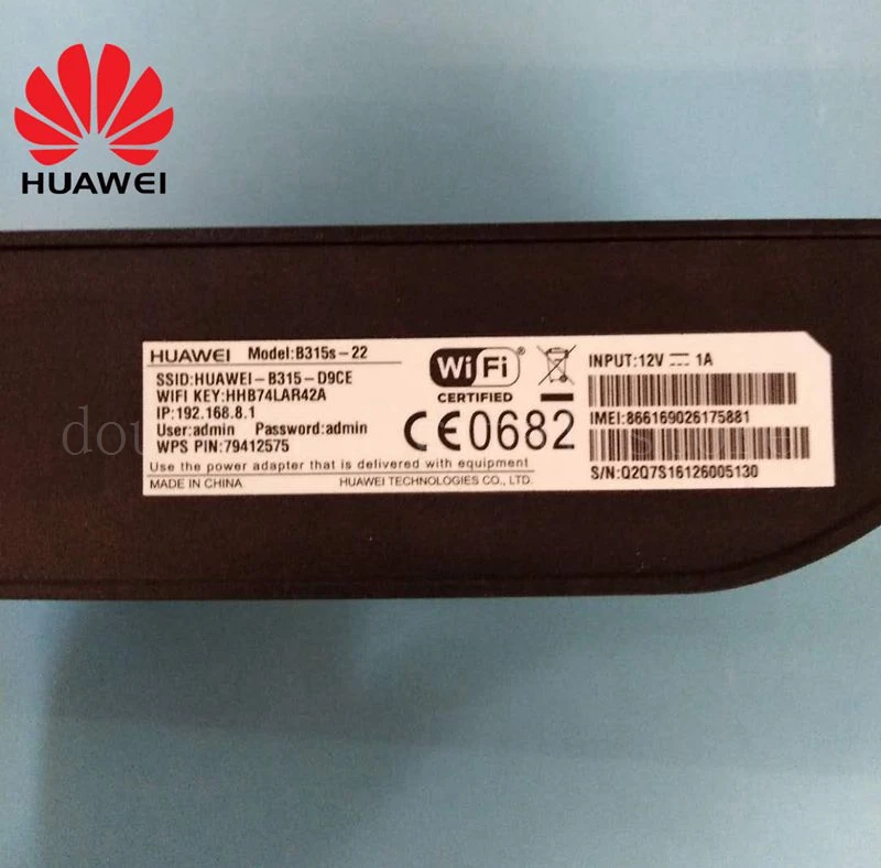 Разблокированный HUAWEI B315 B315S 22 4G LTE CPE 150 Мбит/с FDD TDD беспроводной шлюз Wifi роутер PK B310