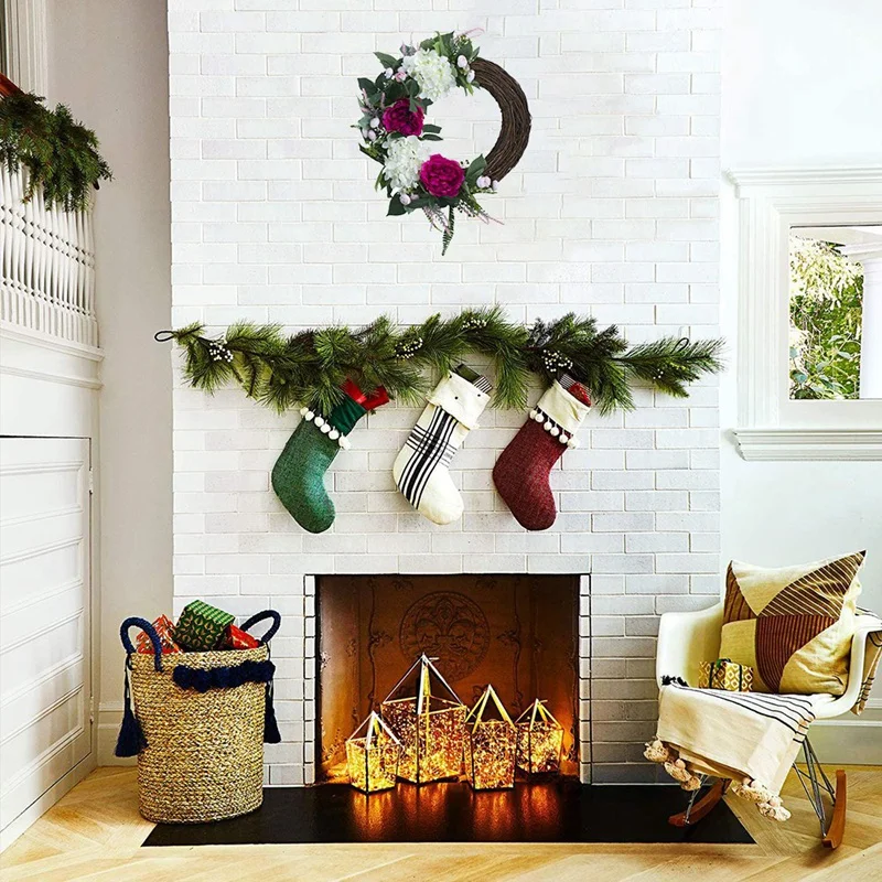 

Artificial Peony Wreath Hydrangea Wreath Simulation Garland Wall Hanging Front Door Window Wedding Party Home Decoration