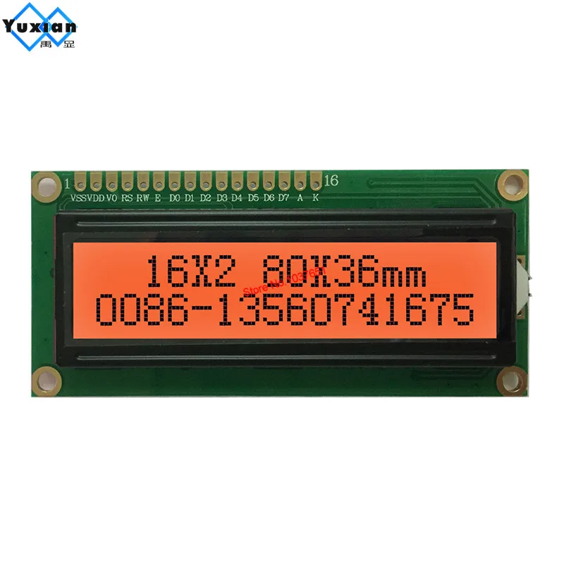 ЖК дисплей 1602 3 В 5 в HD44780 SPLC780D пластик|letter black|letters whitebacklight module |