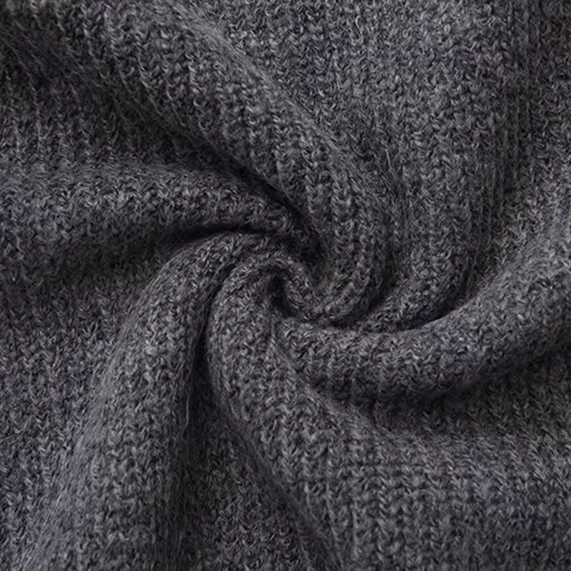 Женский Повседневный трикотажный свитер размера плюс с рукавом реглан и