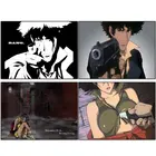 Ковбойский постер для аниме Bebop Спайк Шпигель фйе валентинка манга холст живопись гостиная домашний бар украшение HD Настенная картина