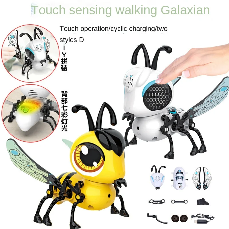 DIY стержень в сборе развивающие игрушки Hexapod Bionic умные игрушки-роботы Пчела