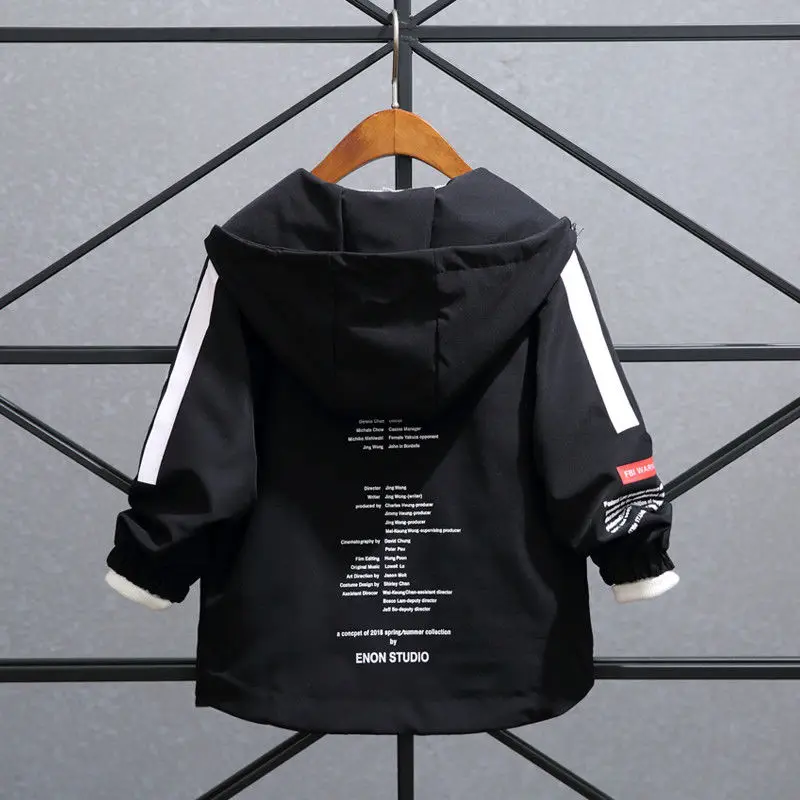 Куртка для мальчиков новая весенняя одежда больших детей 9 5 6 Двусторонняя 7