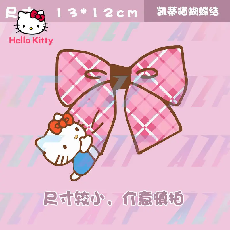 Стикер Hello Kitty для мотоцикла и автомобиля милые Мультяшные аппликации HelloKitty