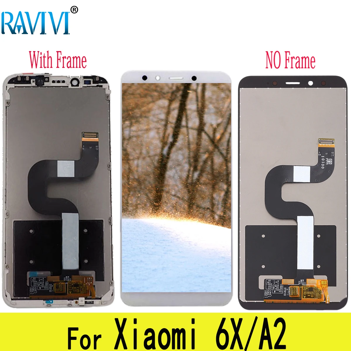 

5,99 "A2 ЖК-дисплей для XIAOMI Mi 6X ЖК-дисплей Mi6X MiA2 сенсорный экран протестированный дигитайзер в сборе с рамкой