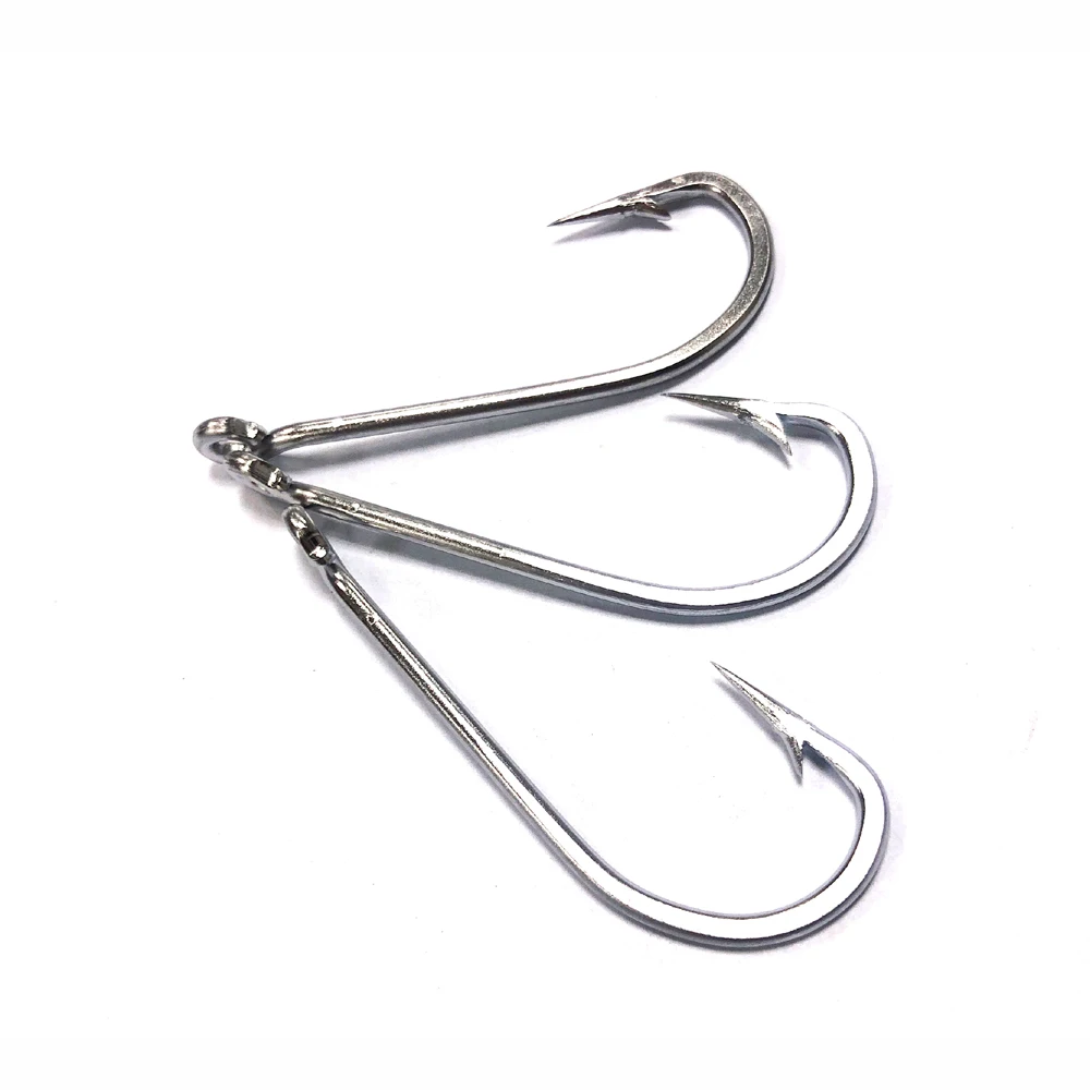 CN04 4/0 80 шт. рыболовный крючок Mustad из нержавеющей стали O'shaughnessy крючки для