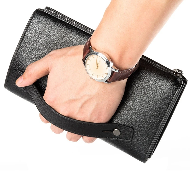 Baellerry деловой кошелек для телефона люксовый бренд большая вместительность монет