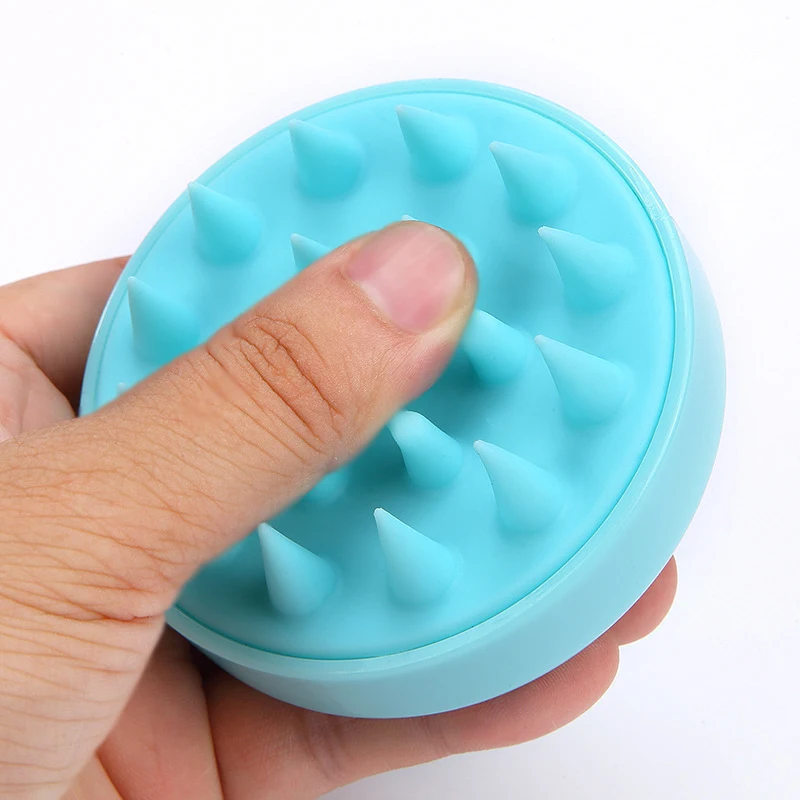 

Silicone Head Body Scalp Massage Brush Comb Shampoo Hair Washing Comb Shower Brush Bath Spa Slimming Massage Brush