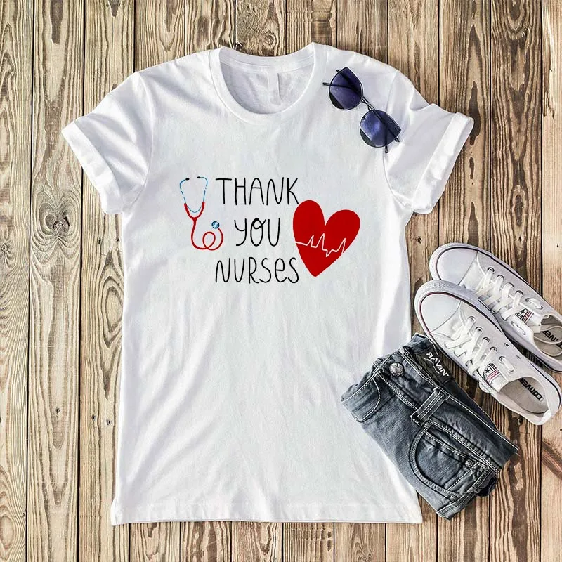 

Women summer t-shirt nurse I'll be there for you t-shirt funny design nurse top casual ladies casual tee Harajuku girl t-shirt