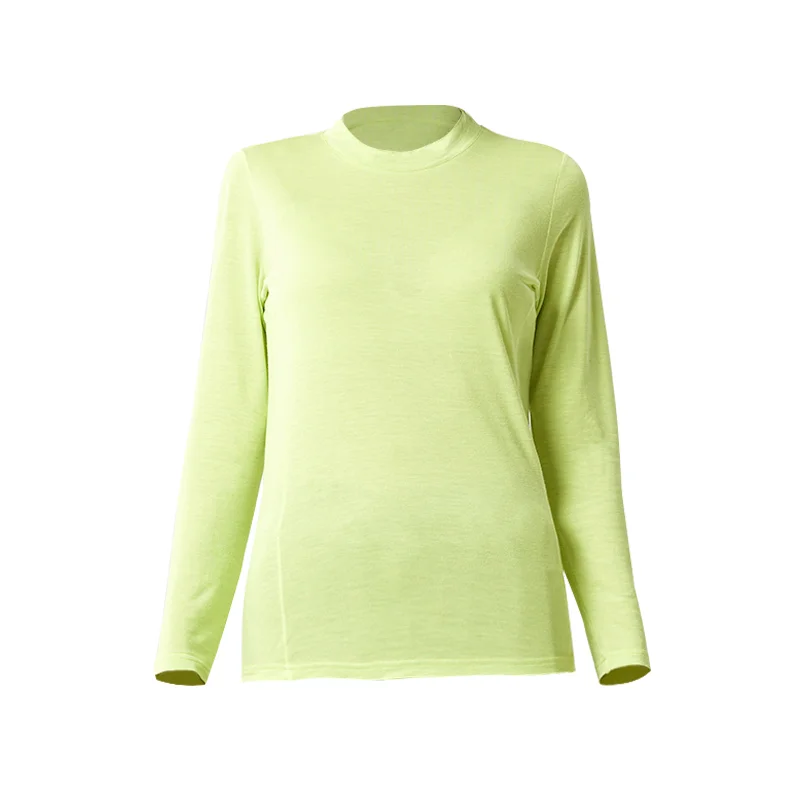 Супертонкая мериносовая шерсть для женщин среднего веса базовый слой женское