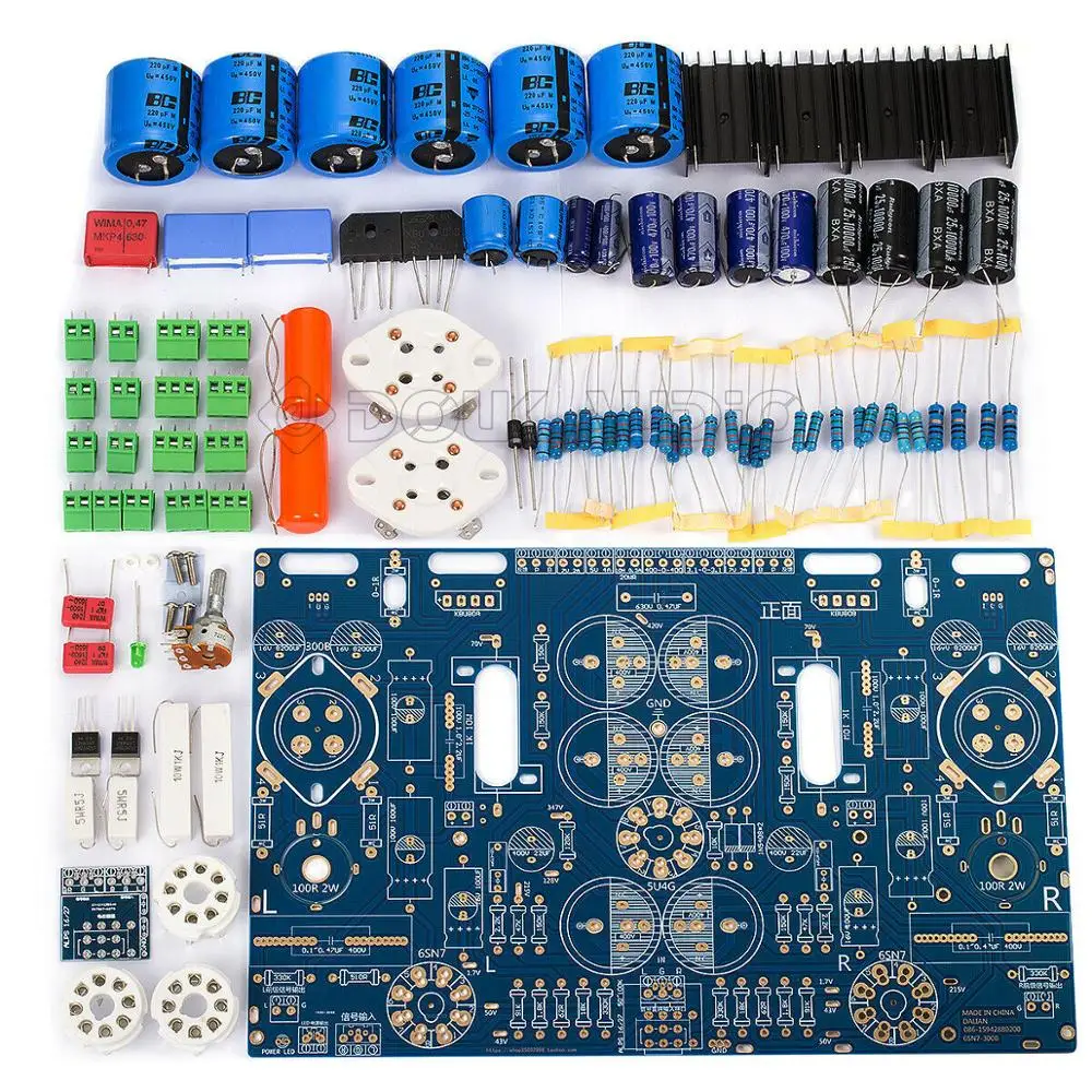 Nobsound 300B вакуумный ламповый усилитель PCB плата класса A стерео аудио мощности DIY