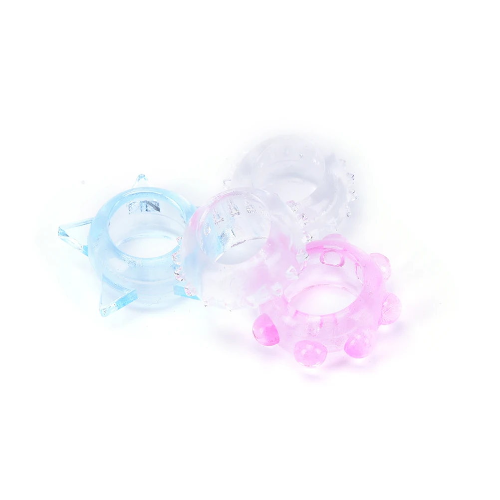 1 шт./2 шт. Силиконовое кольцо для пениса задержки Эрекционные кольца взрослых