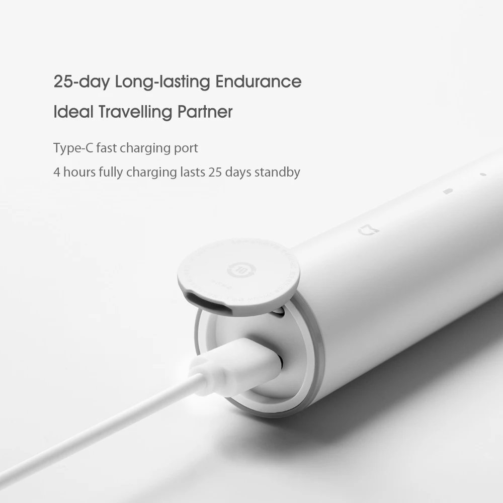 Электрическая зубная щетка Xiaomi Mijia Sonic T300 USB ультразвуковая Водонепроницаемая