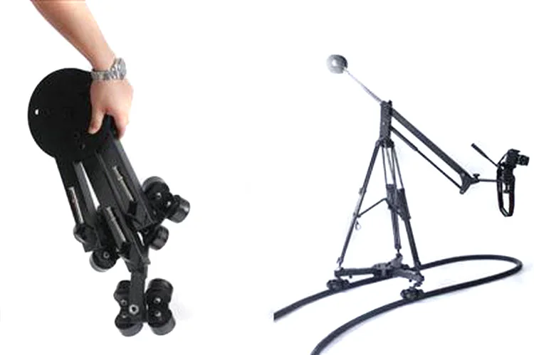 Камера Тяжелая Видео слайдер штатив тележка трек отслеживание колес движущийся