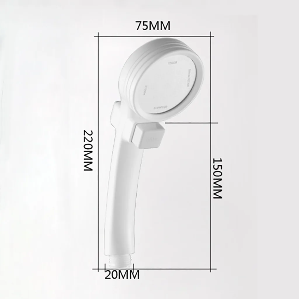 Спринклер высокого давления с одной кнопкой насадка для душа перезаряженным