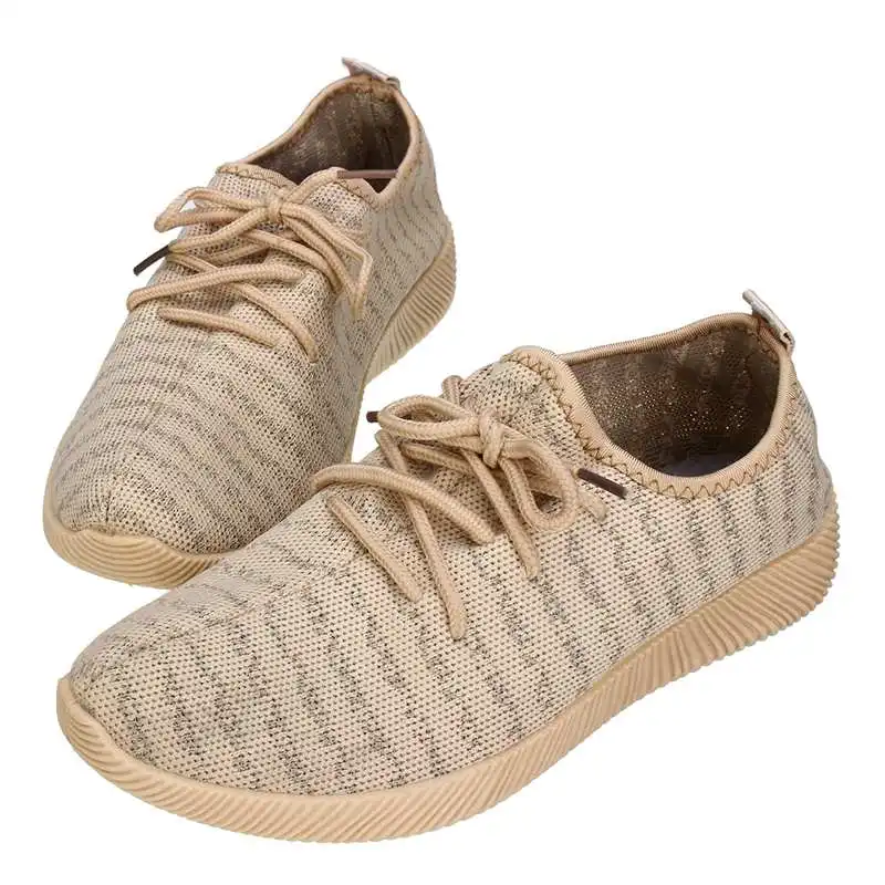 

Nis Women Tennis Shoes Breathable Comfortable Lace Up Mesh Sock Female Sneakers Casual Outdoor Sports Running Slip-On Footwear